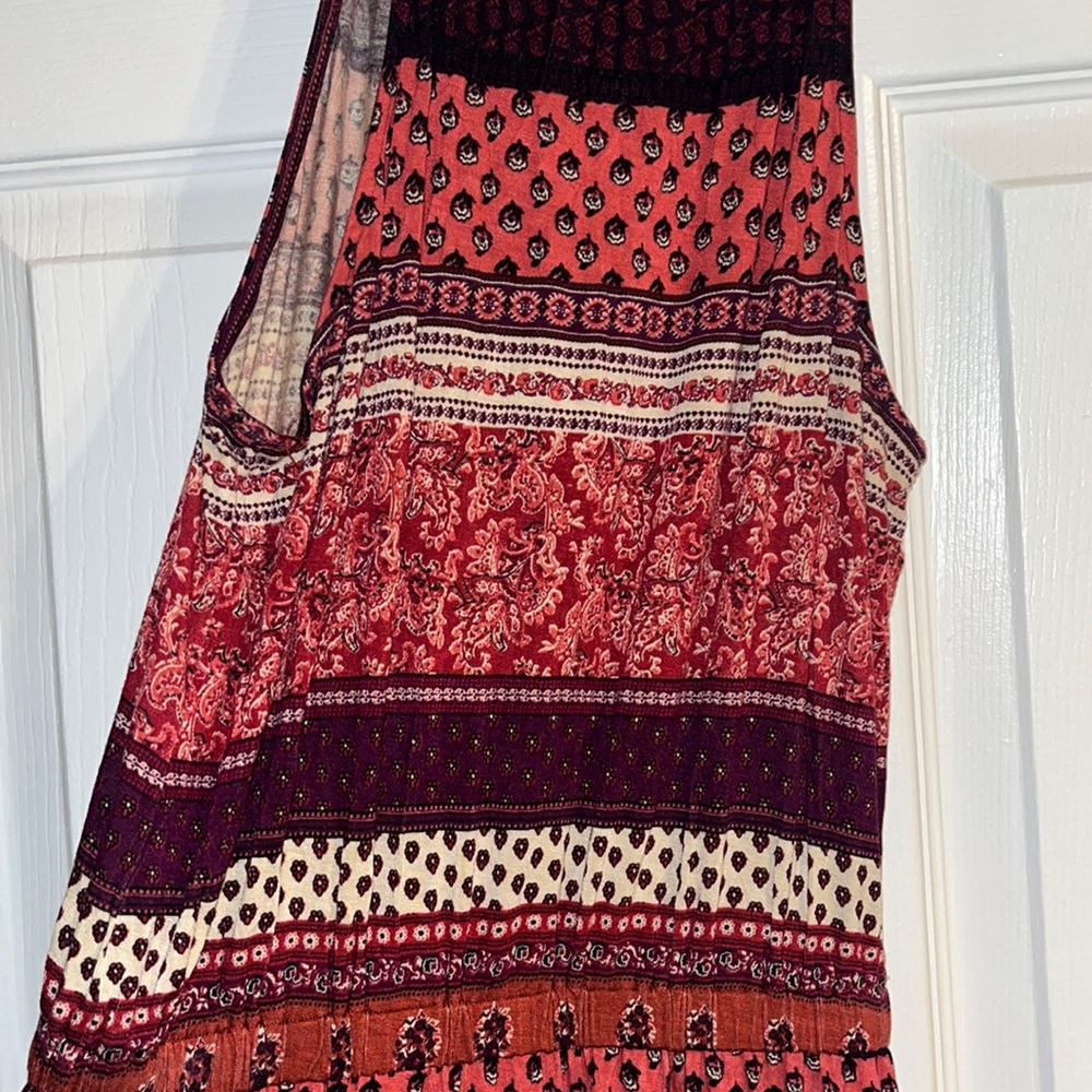 XS maxi dress with slit on side